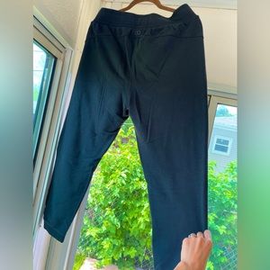 Calia Black Capri Sweat/Yoga Pants
